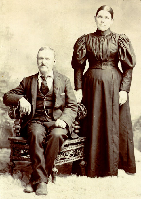 Abraham and Mary Alice (Kenefick) Keenan Russell